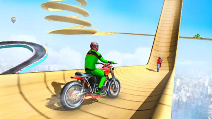 Bike Stunt Rider 3D Bike Race android App screenshot 3